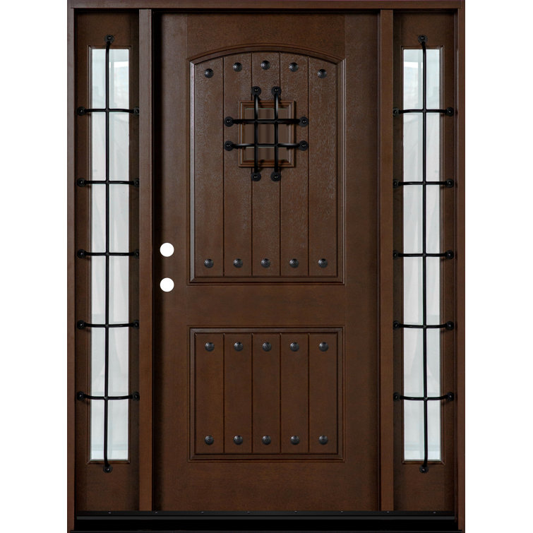 Door Destination Exterior Fiberglass Prehung Front Entry Door & Reviews